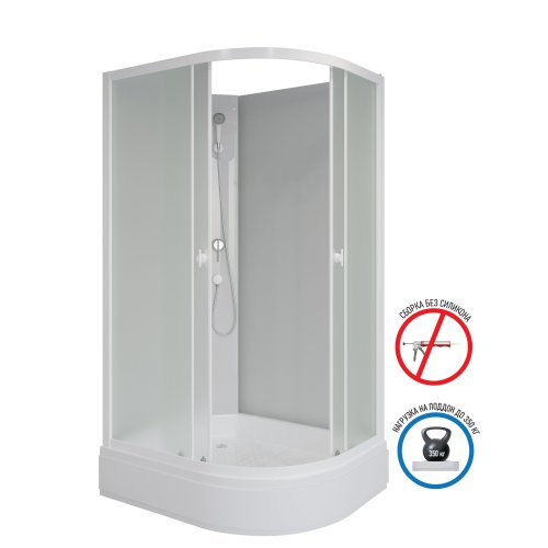 Душевая кабина Niagara Promo 90x70 P90/70/26L/MT/BK