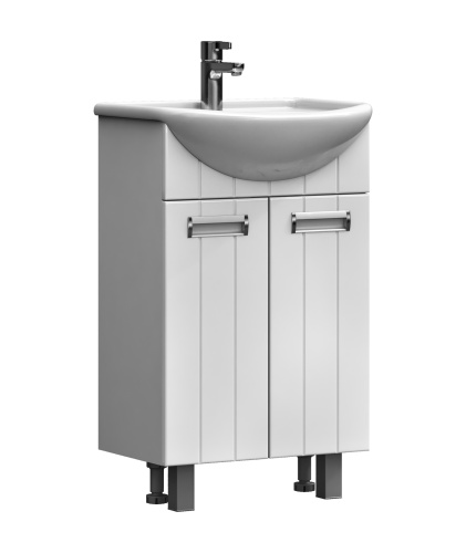 Тумба с раковиной Vigo Diana 50см белый глянец tn.DIA.UYU.50.2D