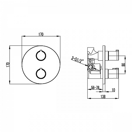 Смеситель Lemark Yeti LM7823C