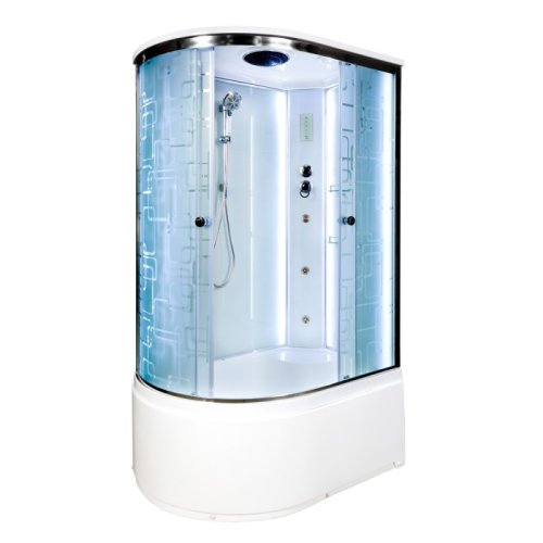 Душевая кабина DTO EM4512R LED 120х80 (R) с гидромассажем