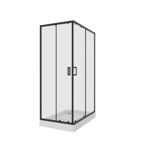 Душевой уголок Niagara Nova NG-6810-08 BLACK 120x80 68100811BLACK