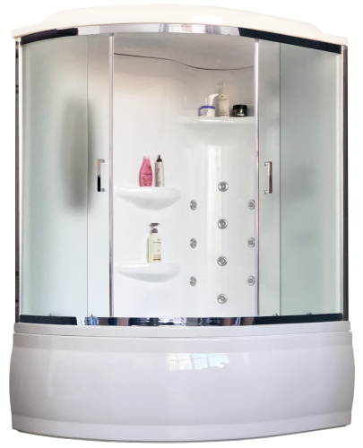 Душевая кабина Royal Bath RB170ALP-C-CH-R 170x100