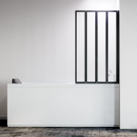 Шторка для ванны Veconi Palau PL-74BR 120см PL74BR-120-01-19C4
