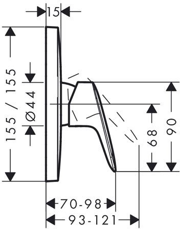 Смеситель Hansgrohe Logis 71605000