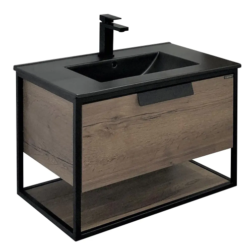 Тумба Comforty Бонн-75 00-00001936CF с раковиной Comforty-75E