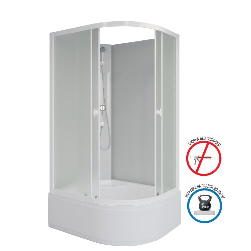 Душевая кабина Niagara Promo 90x70 P90/70/40L/MT/BK
