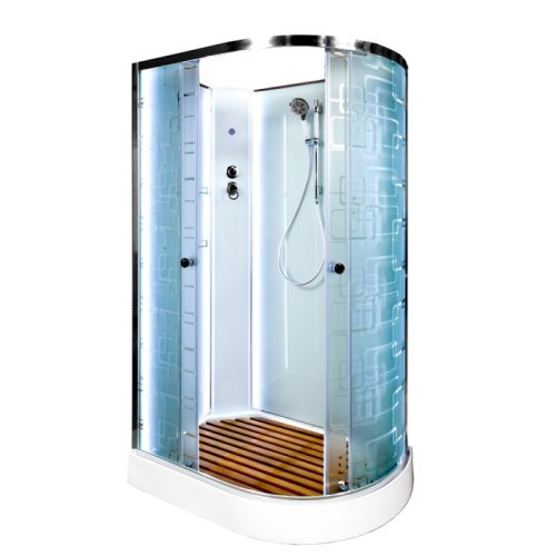 Душевая кабина DTO EM1512LN LED 120х80 (L)