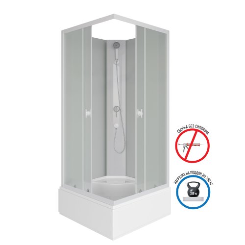 Душевая кабина Niagara Promo 90x90 P90/26Q/MT/BK