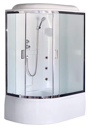 Душевая кабина Royal Bath RB8120BK2-M-CH-R 120x80