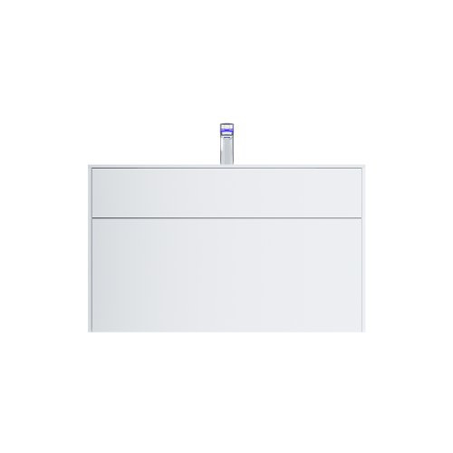 Тумба с раковиной Am.Pm Inspire V2.0 100 белый матовый M50AFHX1003WM
