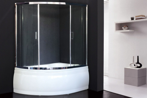 Шторка на ванну Royal Bath 150см RB150ALP-T-CH