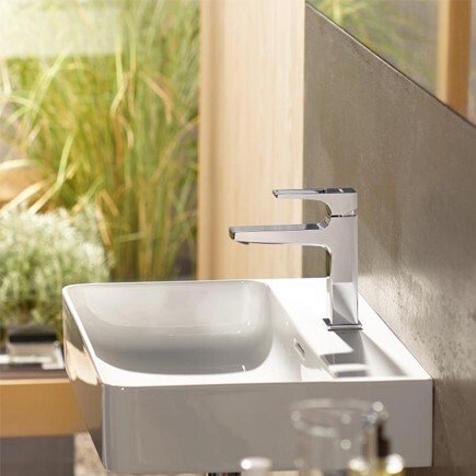 Смеситель Hansgrohe Metropol 100 для раковины (с донным клапаном) 32502000