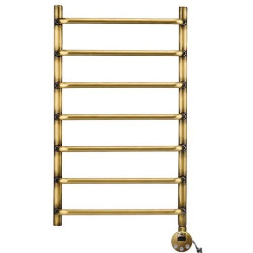 Полотенцесушитель электрический Domoterm Стефано 40х70 П7 (R) бронза