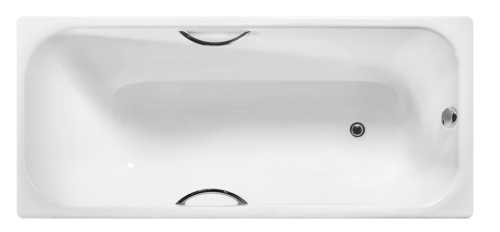 Чугунная ванна Wotte Start 170x75 с ручками Start 1700x750UR