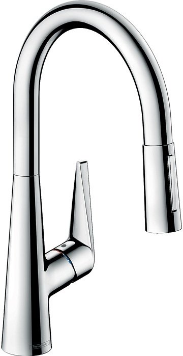 Смеситель hansgrohe для кухни с выдвижной лейкой