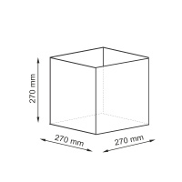 Корзина плетеная WasserKRAFT Glan WB-661-L