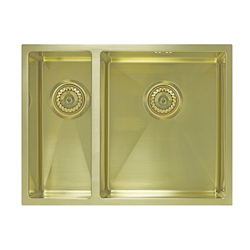 Мойка Seaman Eco Marino SME-575D (L) Light Gold (PVD)