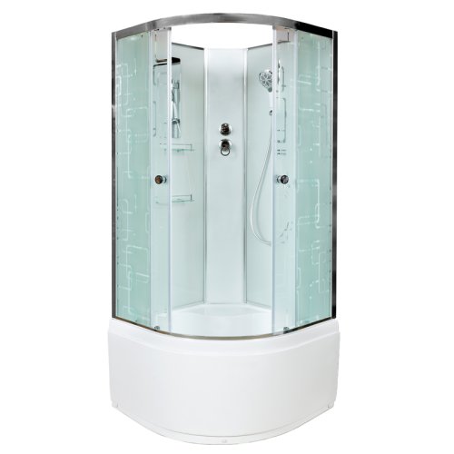 Душевая кабина DTO EM4510N 100х100 без крыши