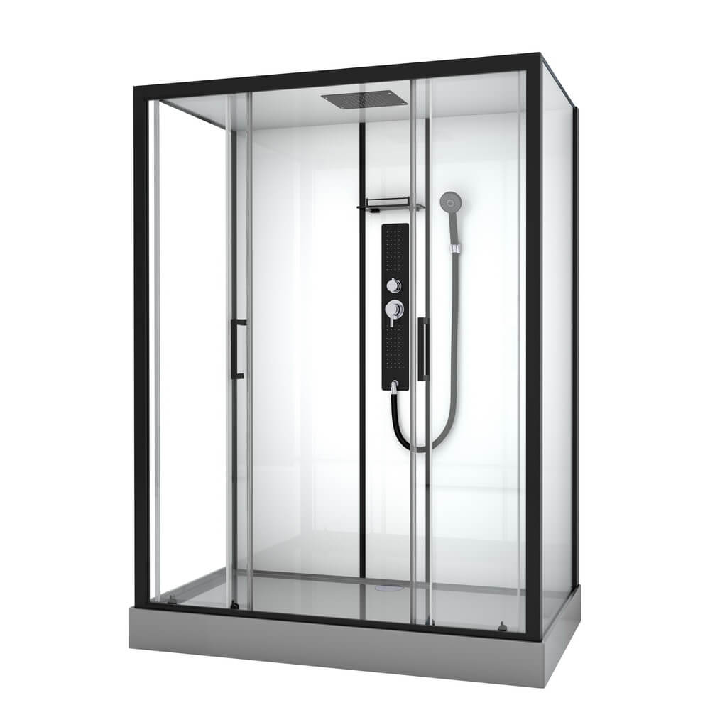 Душевая кабина Black & White G8010 160х85