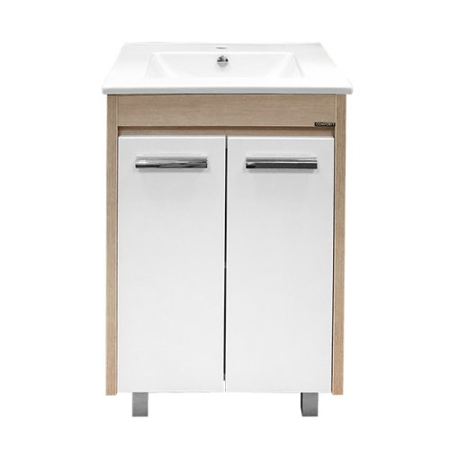 Тумба Comforty Тулуза 60Д 00003129012CF с раковиной Quadro 60