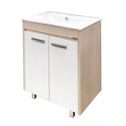 Тумба Comforty Тулуза-75 00003132328CF с раковиной Quadro-75