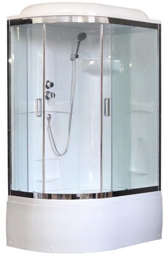 Душевая кабина Royal Bath RB8120BK1-T-CH-R 120x80