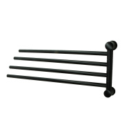 Полотенцедержатель четверной WasserKRAFT K-1034BLACK