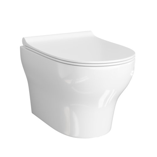 Унитаз подвесной WasserKRAFT Berkel с микролифтом H001.E034