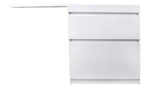 Тумба Style Line Даллас 140 (R) с раковиной Estet СС-00002273+СС-00002215