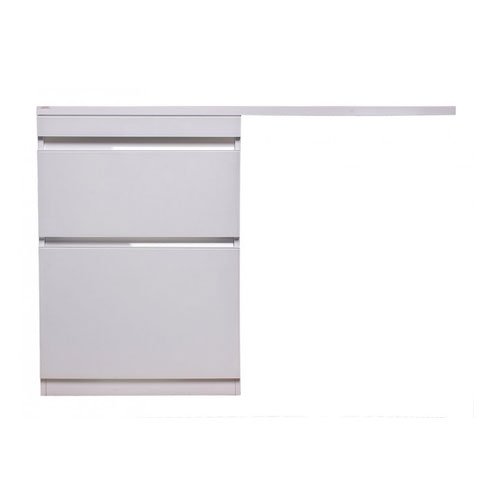 Тумба Style Line Даймонд 120 (L) с раковиной Estet СС-00000559+СС-00000367