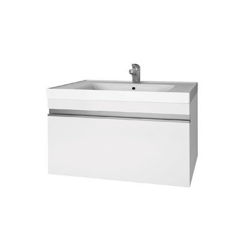Тумба с раковиной Dreja Eco Grace 60 99.0909 белый глянец
