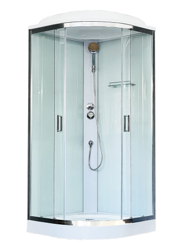 Душевая кабина Royal Bath RB90HK5-WT-CH 90x90