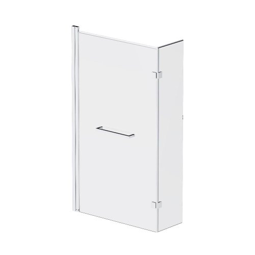 Шторка на ванну Damixa Skyline 80см DX35WBS-D7W1-150MT