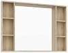Шкаф-зеркало Grossman Флай-100см дуб сонома
