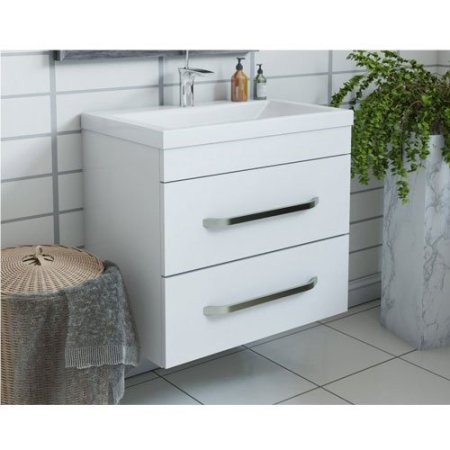 Тумба с раковиной Эстет Monaco 70 подвесная 2 ящика