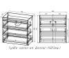 Тумба Style Line Даллас 150 (L) с раковиной Estet СС-00002305+СС-00002300