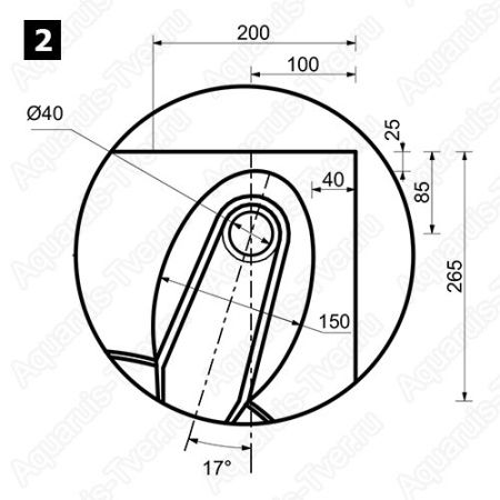 Раковина Эстет Lea 60см ФР-00001624