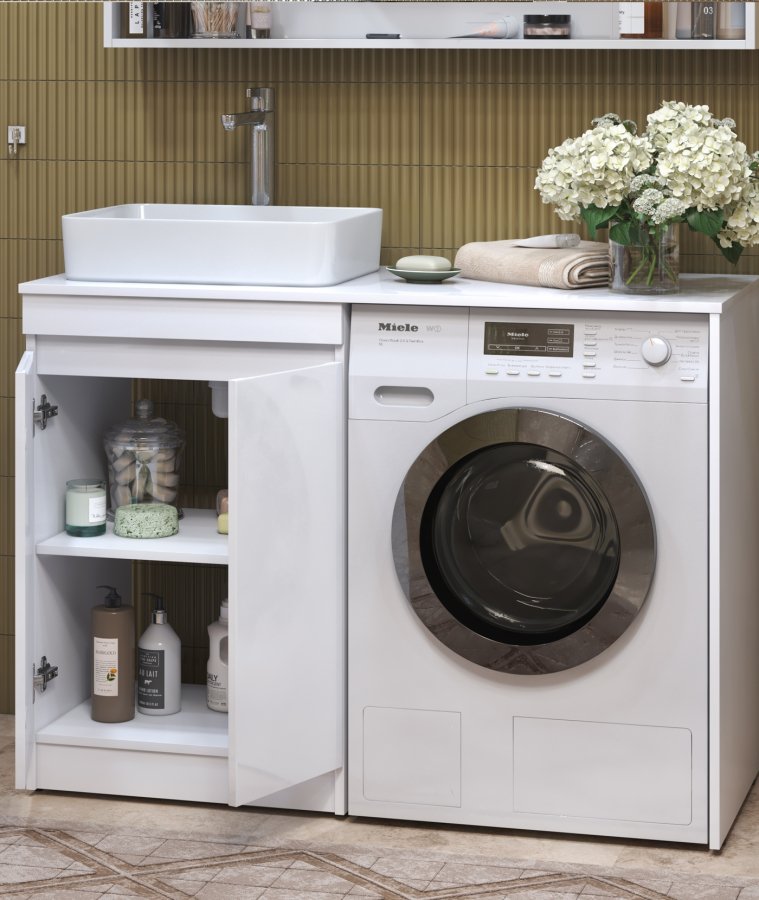 Тумба с раковиной Vigo Urban 120см tn.URB.60.2D+st.URB.120