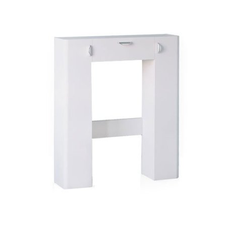 Тумба напольная Raval Space 87см белый глянец