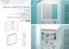 Шкаф-зеркало Continent Elliott LED 80см