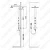 Душевая панель WeltWasser GL 14251 BL
