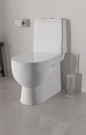 Унитаз-компакт Sanita Luxe Best WC.CC/Best/2-DM/WHT.G/S1