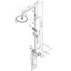 Душевая система Damixa Jupiter 977740300