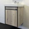 Тумба Comforty Вена-45 00-00006653CF с раковиной Адриана-45
