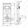 Инсталляция для унитаза Aquatek Easy Fix 50 INS-0000010