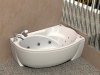 Акриловая ванна Aquatek Бетта 150х95 (R) с экраном