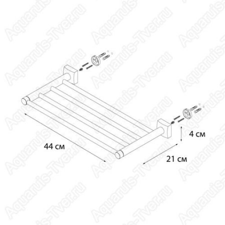 Полотенцедержатель Fixsen Kvadro FX-61316