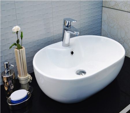 Раковина CeramaLux 63см 9163