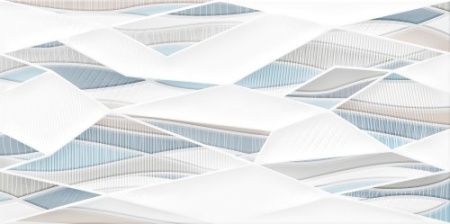 Плитка настенная New Trend Manhattan Bridge Gray 24.9x50 глянцевая рельефная WT9BRI15