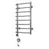 Полотенцесушитель электрический Domoterm Стефано 40х80 П8 (L) хром